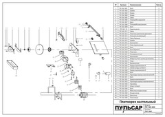 Плиткорез настольный ПУЛЬСАР ПН 180-600 (600Вт, диск 180x22.23мм, стол 330x360мм, пропил 34 мм, 7,5кг)