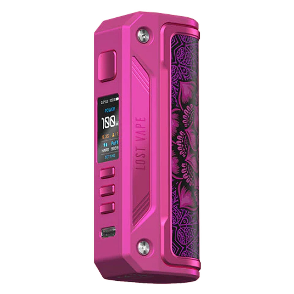 Бокс мод Lost Vape Thelema Solo 100W Box Mod Pink Survivor - купить по  выгодной цене | Barpar