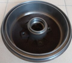 БАРАБАН ТОРМОЗНОЙ ЗАДНИЙ LANOS, CHANCE, SENS, ESPERO СО СТУПИЦЕЙ ZAZ