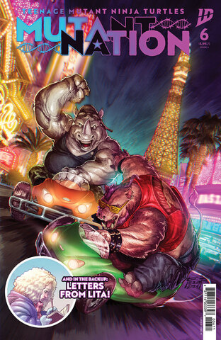 Teenage Mutant Ninja Turtles Mutant Nation #6 (Cover A)