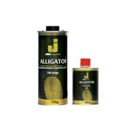 КОМПЛЕКТ Jeta Superior Alligator - защит.покрытие 2К+ катализатор 0,75+0,25кг. Черный