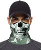 Картинка бандана-труба Skully Wear Tube skull camo Birch white - 1