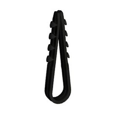 Дюбель хомут (нейлон) 11-18 черный /100шт/