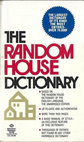 The Random House Dictionary