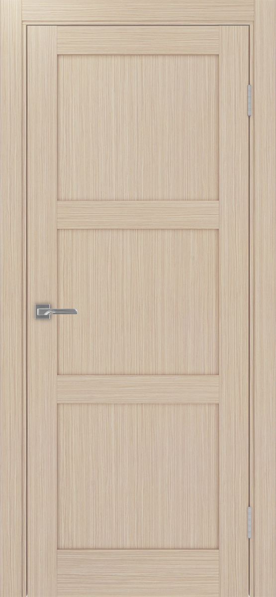 Дверь межкомнатная Оптима Порте Турин 530.111, цвет беленый дуб, экошпон, глухая