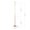 Светильник напольный ST Luce Fagy SL6245.205.01