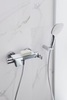 Смеситель для ванны с каскадным изливом и душевым комплектом URBAN CHIC 210501K3 - фото №2