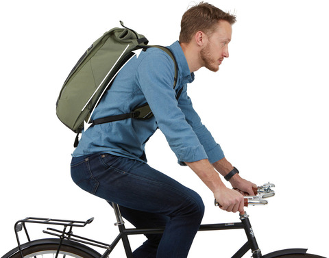Картинка рюкзак велосипедный Thule Paramount Commuter Backpack 18L Olivine - 5