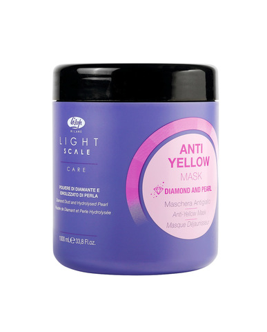 Маска для осветленных, мелированных и седых волос - “Light Scale Care Anti Yellow Mask”  1000 мл