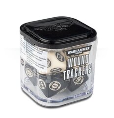 Warhammer 40,000 Wound Trackers - Bone/Black