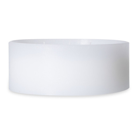 Свеча на 3 фитиля 15см Luz Your Senses белая