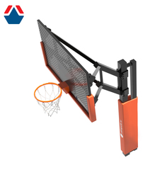 Стойка баскетбольная под бетонирование с металлическим щитом вынос 1200мм
