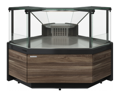 Холодильная витрина CARBOMA BAVARIA 3 GC111 VM-5-1 динамика без боковин