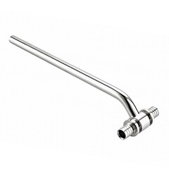 Трубка Т-образная никелированная под надвижную гильзу PEX 20-d15-20 L=1000мм для радиаторов