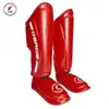 Защита голени BoyBo Knock Out IK-34 ФКР красный