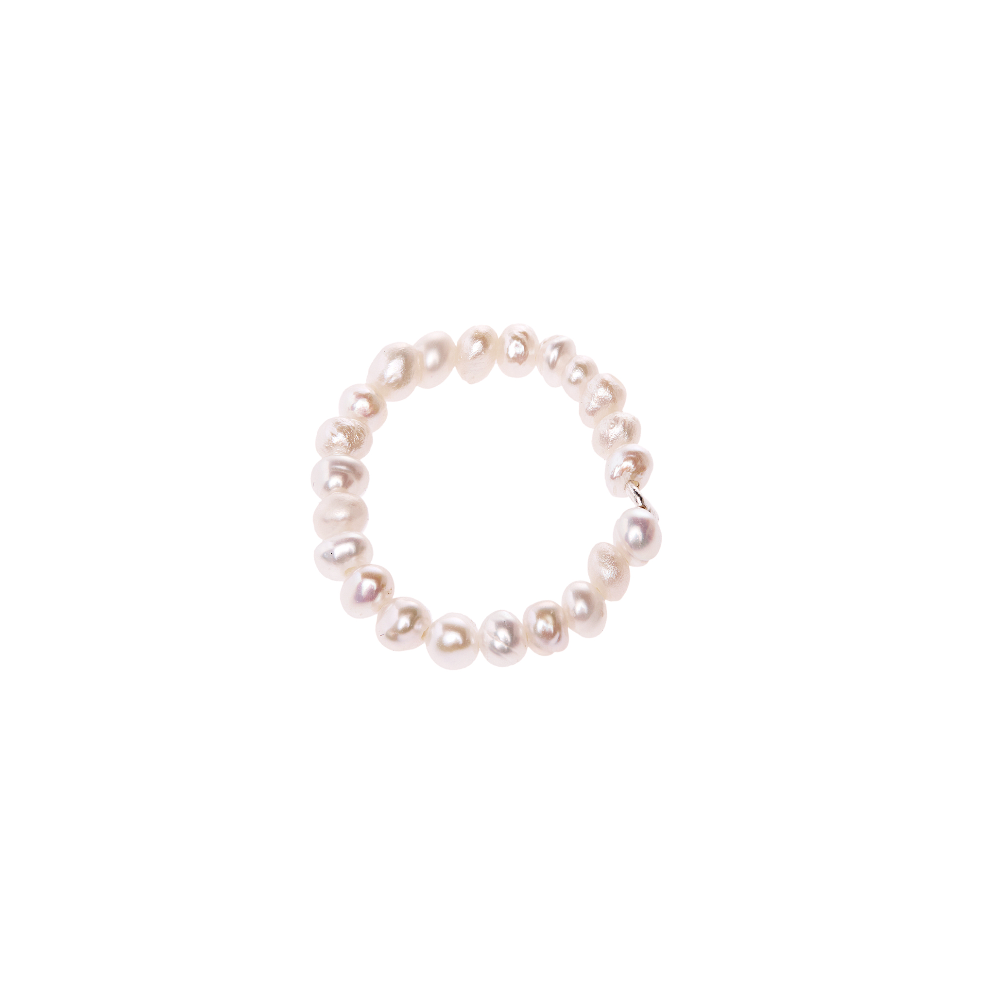 

Кольцо Pearly Ring - White