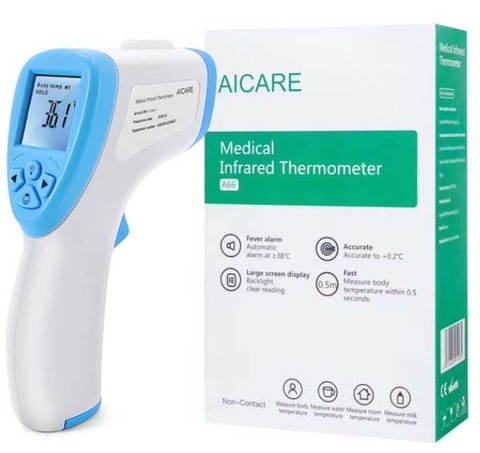Бесконтактный инфракрасный термометр Aicare A-66