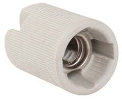 Патрон подвесной керам. Е14, черный, индивид. пакет,Пкр14-04-К43  IEK EPC20-04-02-K01