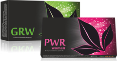 APL. Набор: аккумулированные драже APLGO GRW+PWR woman для женского здоровья, сохранения молодости и красоты