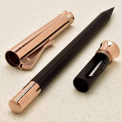 Превосходный карандаш Graf von Faber-Castell Perfect Pencil Rosegold Black