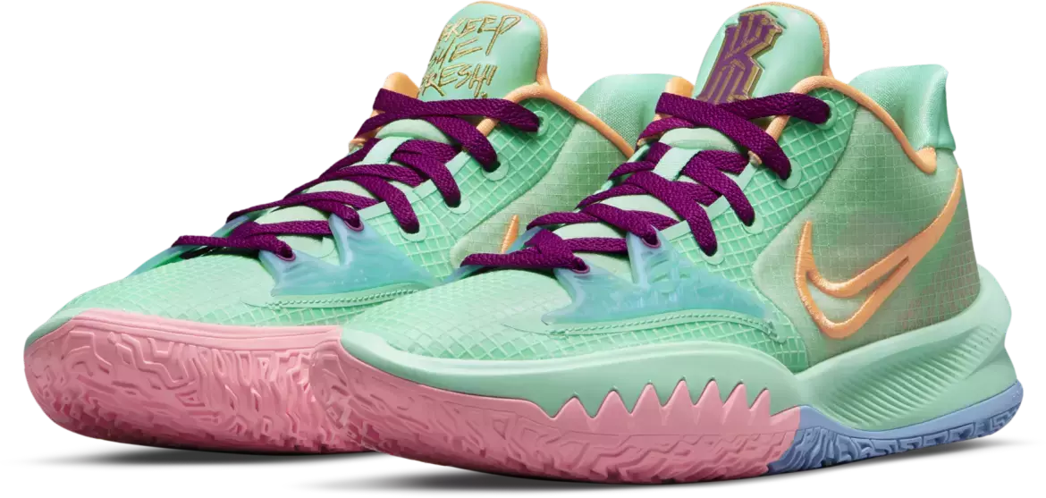 Lime green kyrie 4 best sale