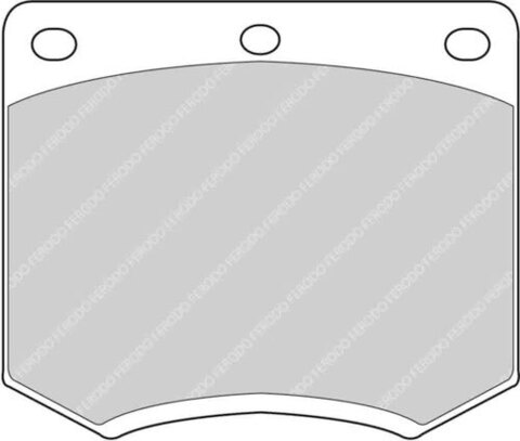 FCP167S Тормозные колодки дисковые DS PERFOMANCE