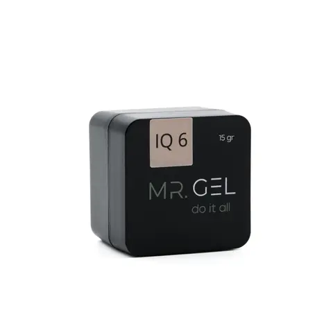 №6 Гель для наращивания и укрепления ногтей Mr.Gel IQ gel 30ml