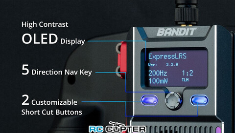 Передающий модуль Radiomaster Bandit ELRS 915 МГц (Micro/Nano адаптер)
