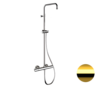Remer EQ32ASSDDO Душевая система с термостатом Elegance EQ32ASSDDO, золото глянцевое (DO), шт