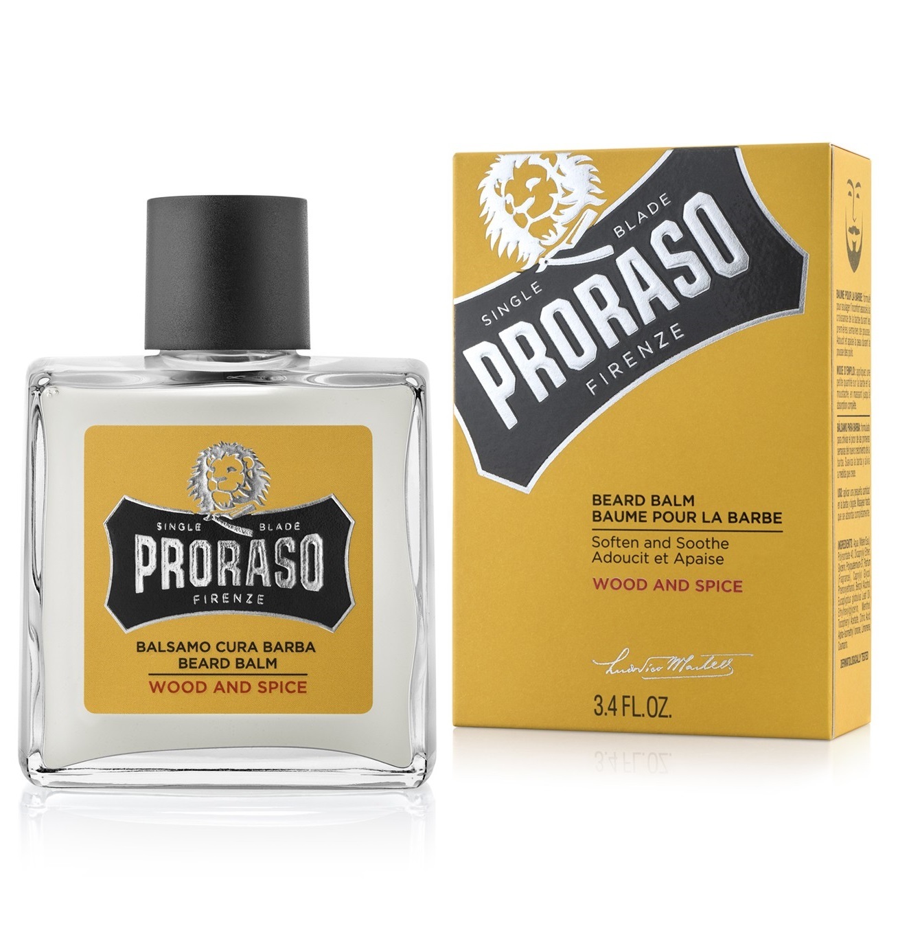 Proraso бальзам для бороды wood and spice