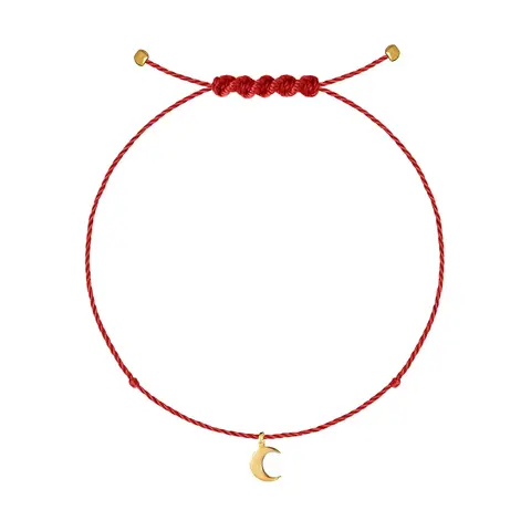 браслет «месяц» на красной нити