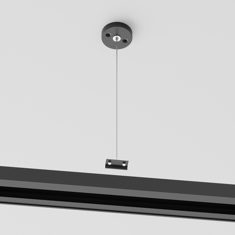 Подвесной комплект для шинопровода  Maytoni Technical TRA001CW-11B черный