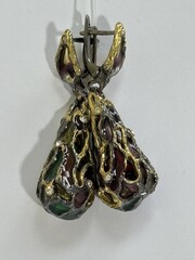 Сумерки М ( серьги из серебра)