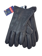 Перчатки. Мужские. Материал верха: Кожа оленя. Подклад: плюш-флис. 5 шт в упаковке.