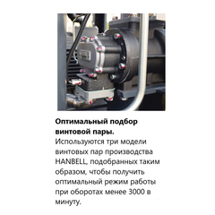 LB 15-10-500E Компрессор винтовой 1870л/мин, eqtree™ (Китай)