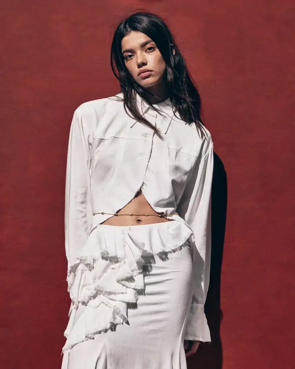 Рубашка изо льна