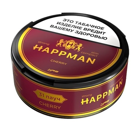 HAPPMAN STRONG SLIM COMPACT 13гр - Вишня