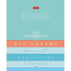 Тетрадь А5 96л клетка 