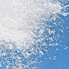 Конфетти Слюда/Крошка фольга, Снег Белый, 100 г