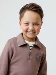 джемпер  для мальчика  КР 302798/капучино 1312 к638