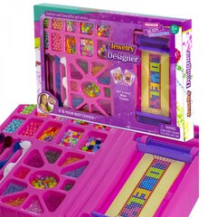 
          Набор для создания украшений-бусины и бисер Alingar, 400х260х40мм, "Jewelry designer 2", 6 вид. бус., подвес, мулине, 2х1,2 м леска, станок, карт. уп.