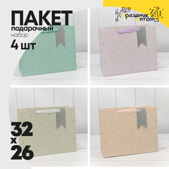 
          Пакет подарочный 32х26х13см Премиум "Эксклюзив" (Микс)