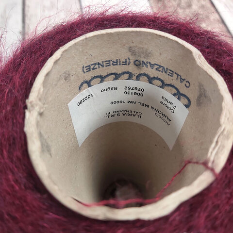 Кидмохер ILARIA CALENZANO AURORA 1000 бордовый меланж