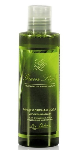 Liv-delano Green Style Мицеллярная вода успокаивающая для очищения лица  200г
