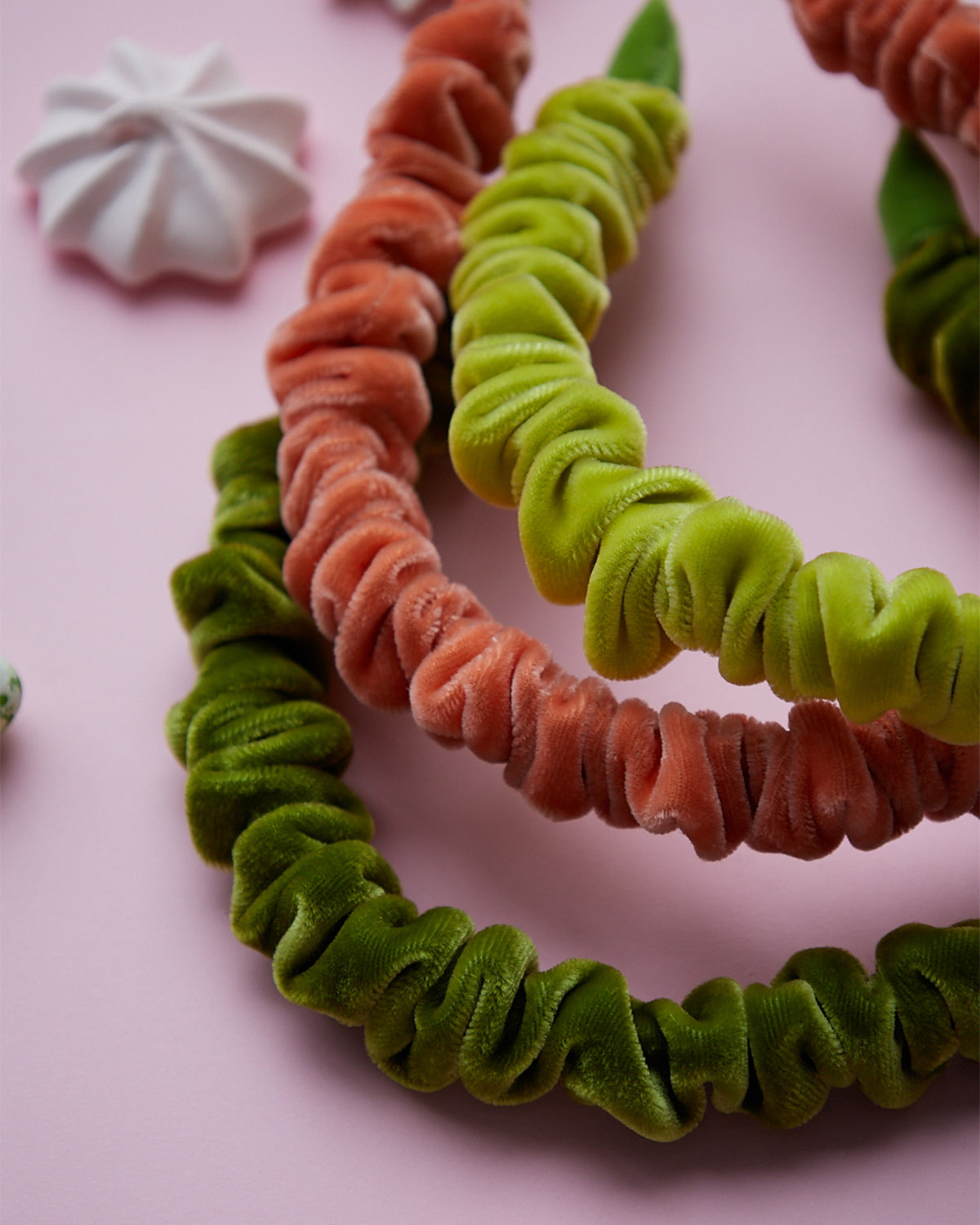 Бархатный ободок COLLETE