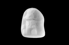 Силиконовый молд № 423 домик Гриб 2 D ( серия домики для гномов и фей)