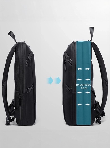 Картинка рюкзак городской Bange BG-77115S Grey - 7
