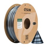 Пластик для 3D-печати eSUN ePLA-Silk Candy, 1,75 мм, 1 кг, серебристый/чёрный, EPLA-SILK CANDY175SB1