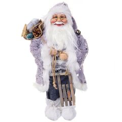 Фигурка декоративная ПЭ,пластик, Санта, 45 см, Y4-2827
