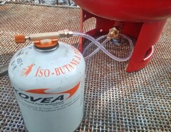 Адаптер для заправки туристических газовых баллонов